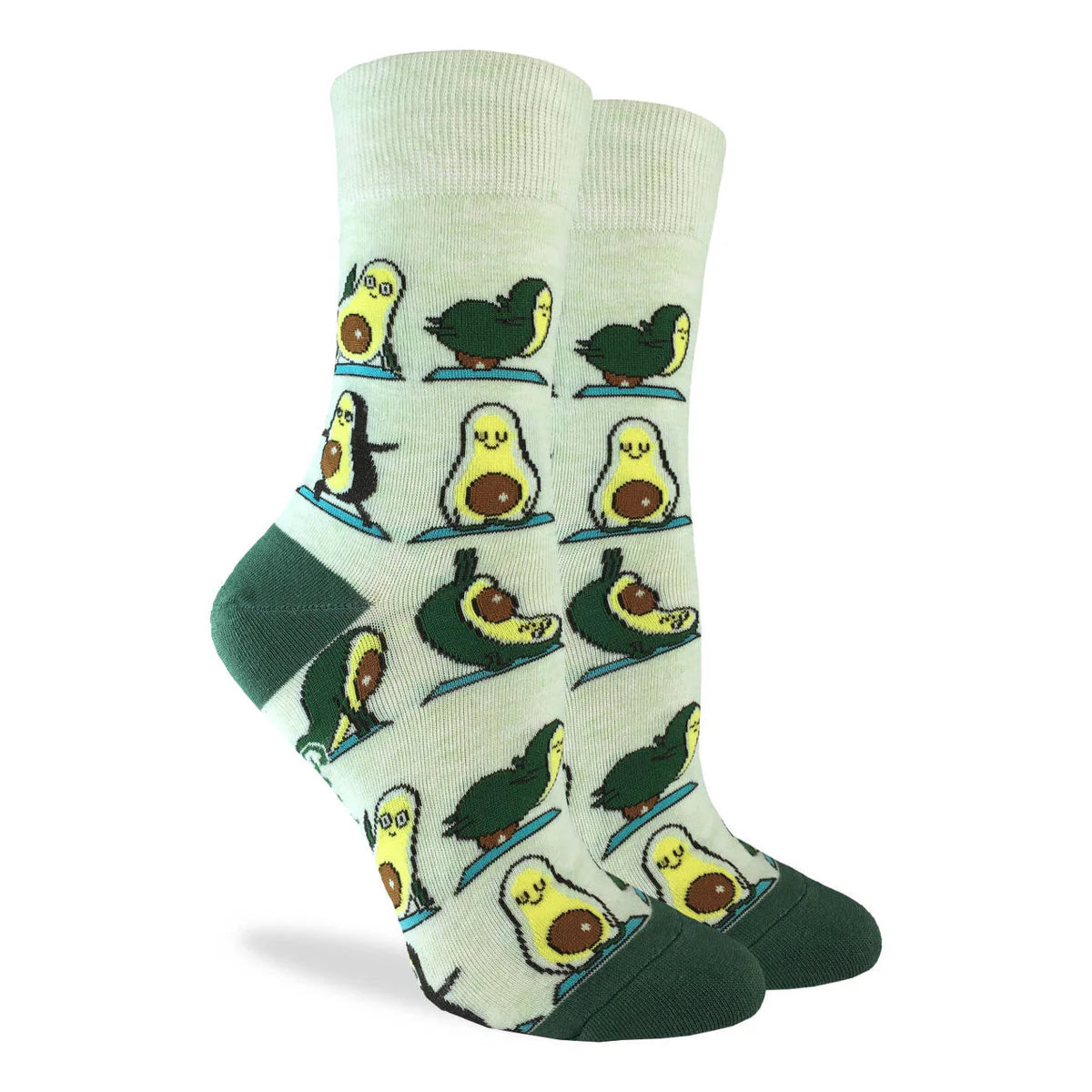 Avocado Yoga Crew Socks - Women's 5-9