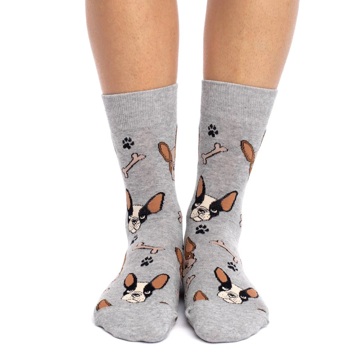 French Bulldog Socks - Women's 5-9