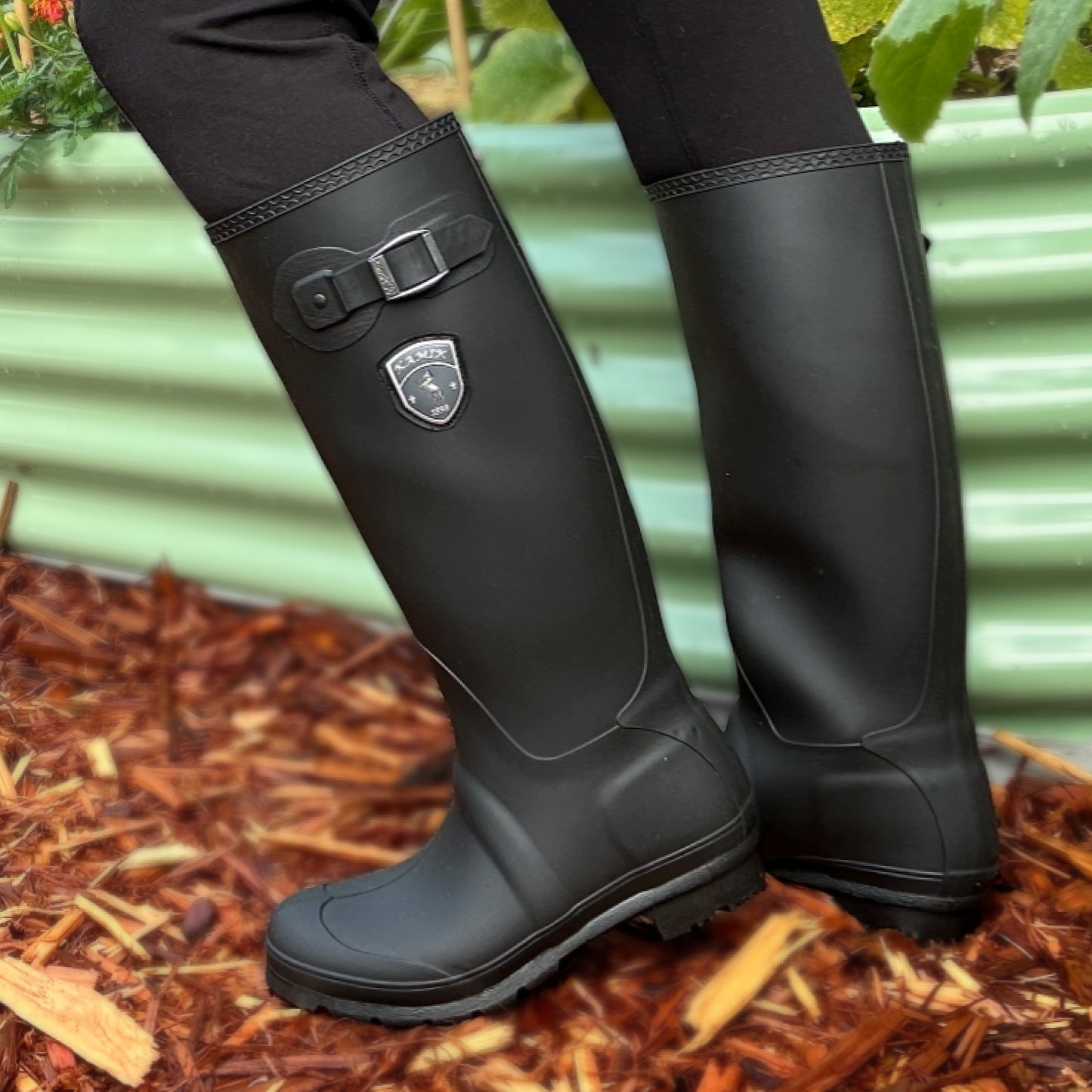 Jennifer Rain Boots - Black