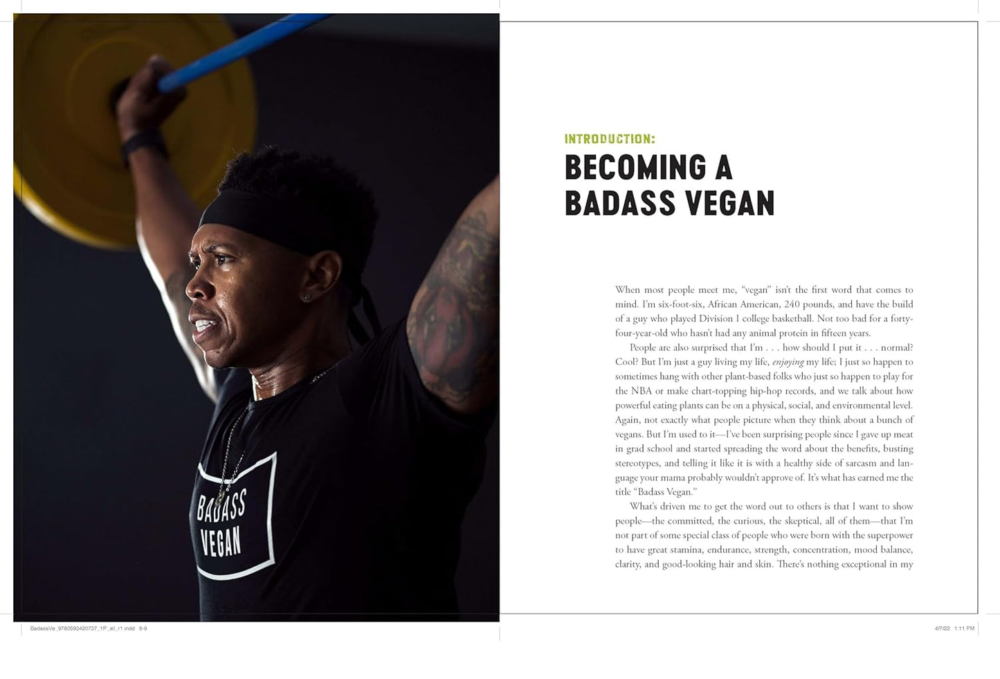 Badass Vegan: Fuel Your Body, Ph*ck the System, and Live Your Life Right: A Cookbook by John W. Lewis and Rachel Holtzman (Hardcover)