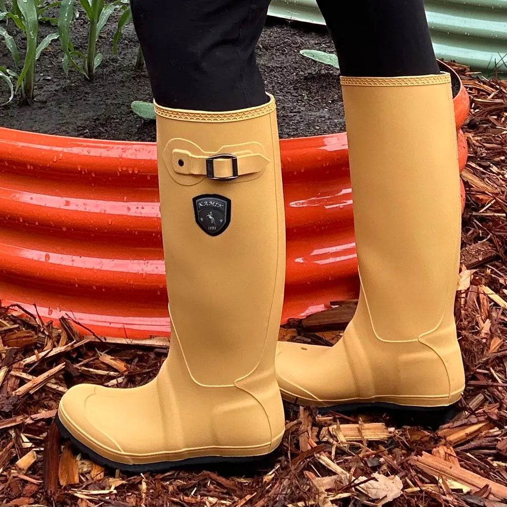 Jennifer Rain Boots - Yellow