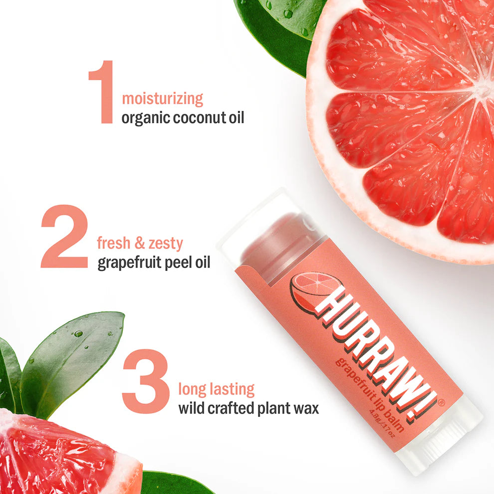 Hurraw! Lip Balms (5 for $25)