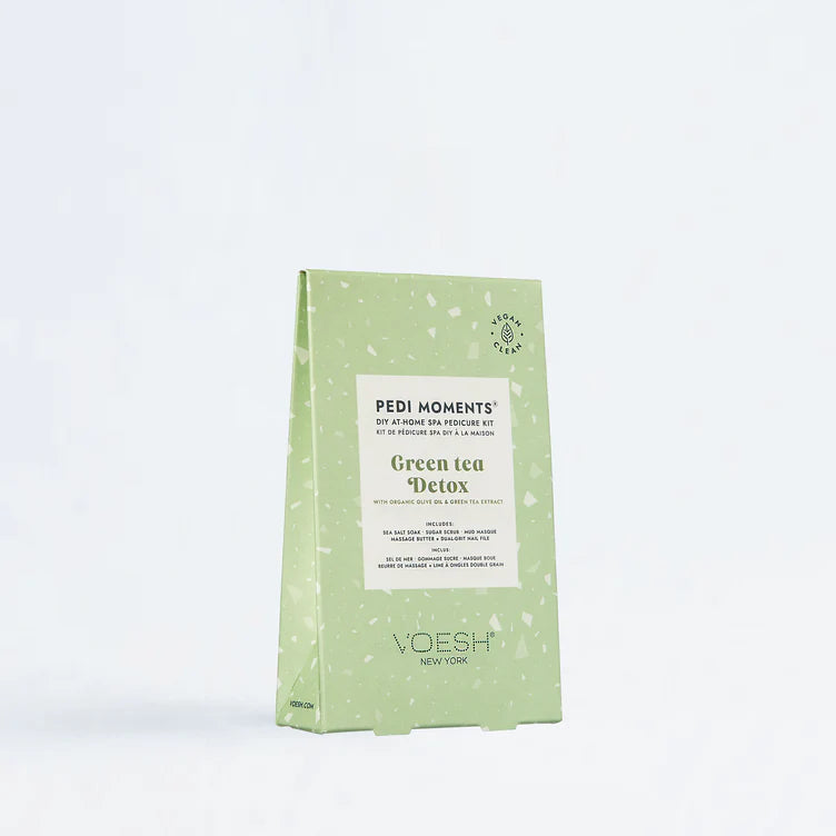 Pedi Moments Green Tea Detox Pedicure Kit