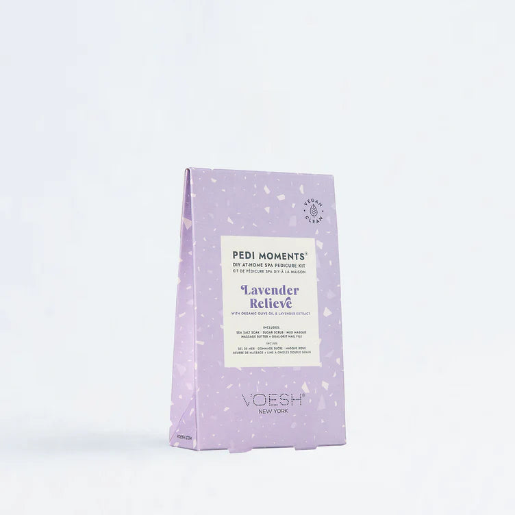 Pedi Moments Lavender Relieve Pedicure Kit