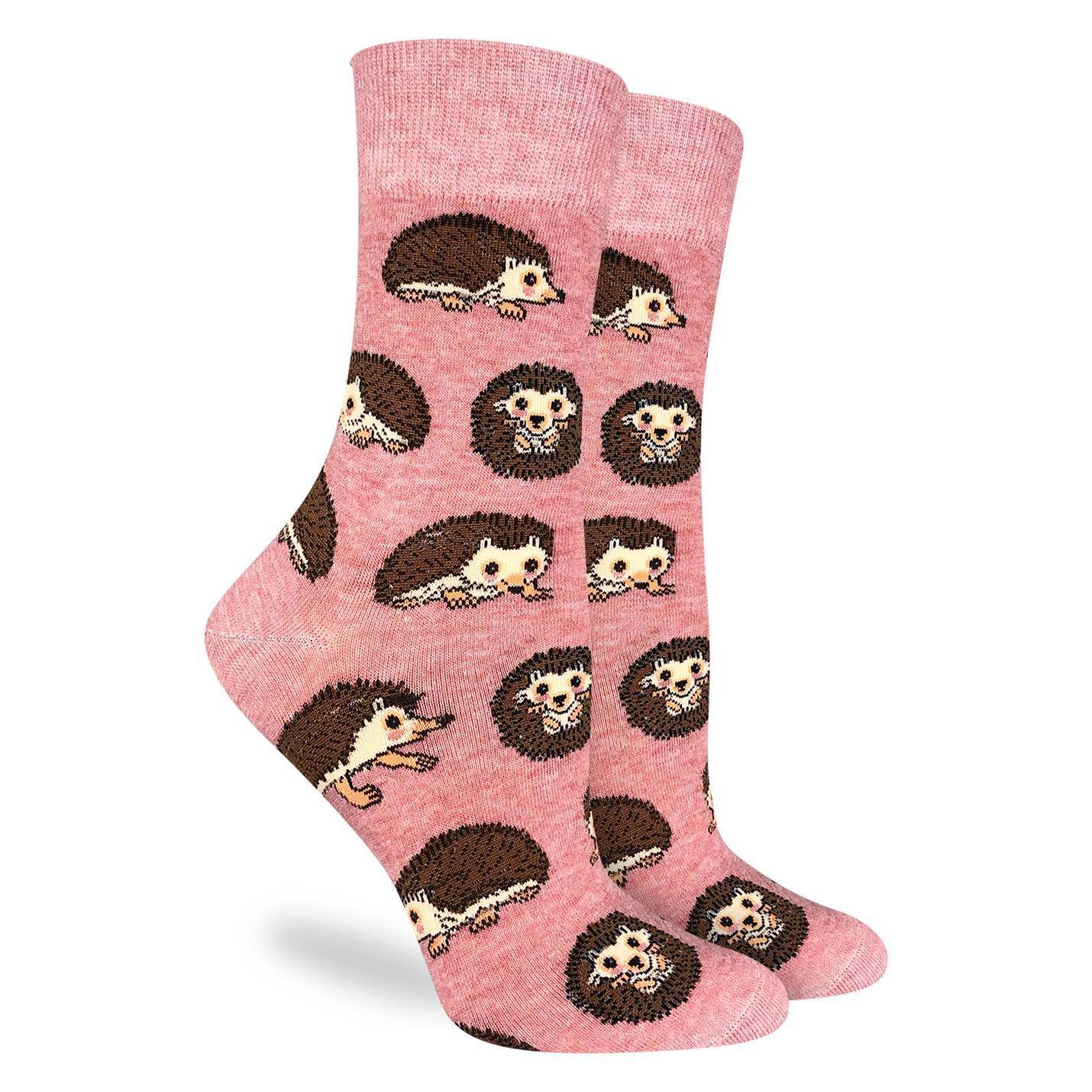 Hedgehog Crew Socks - Women's 5-9