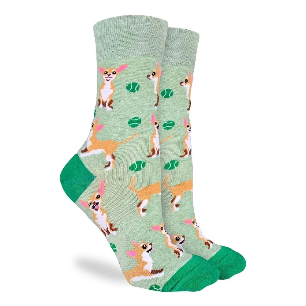 Chihuahua Dog Socks - Women's 5-9