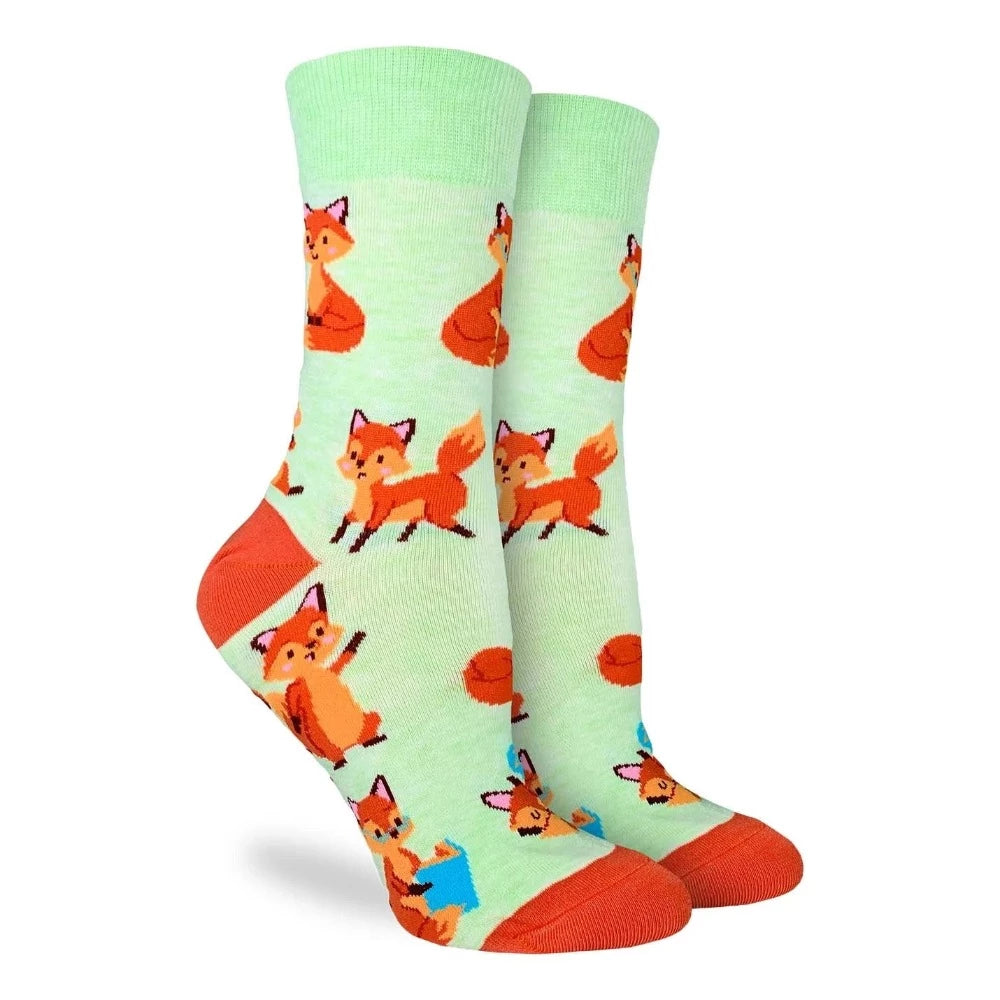 Cute Fox Socks - Women's 5-9