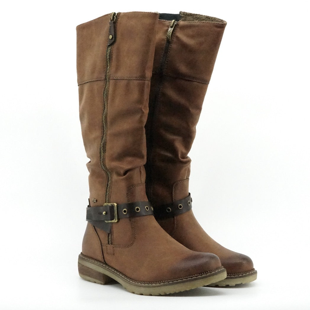 Brown suede womens outlet boots